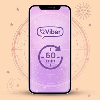 60 Viber minuta razgovora sa astrologom/tarot tumačem